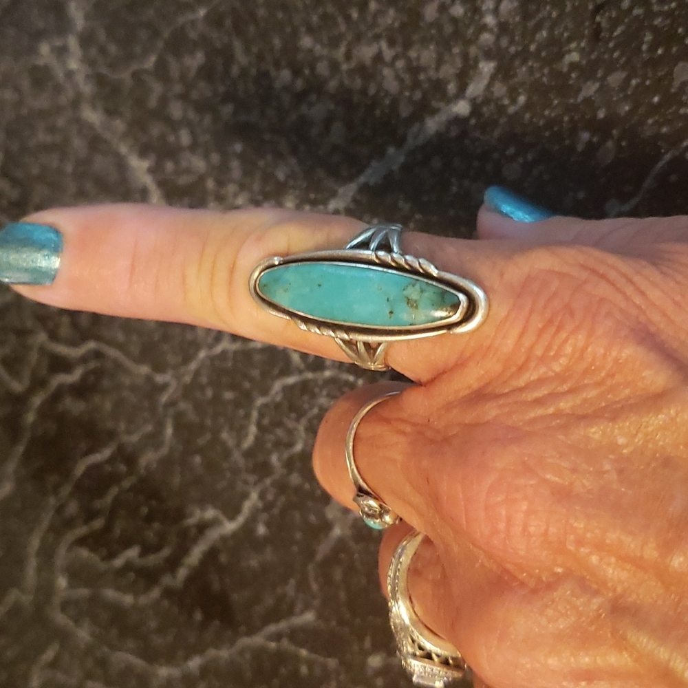 COPY - Authentic Turquoise ring - Picture 4 of 4